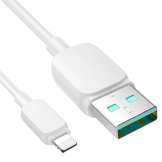 USB-A til Lightning data- og opladningskabel Joyroom S-A14, 18W, 1,2m, hvid
