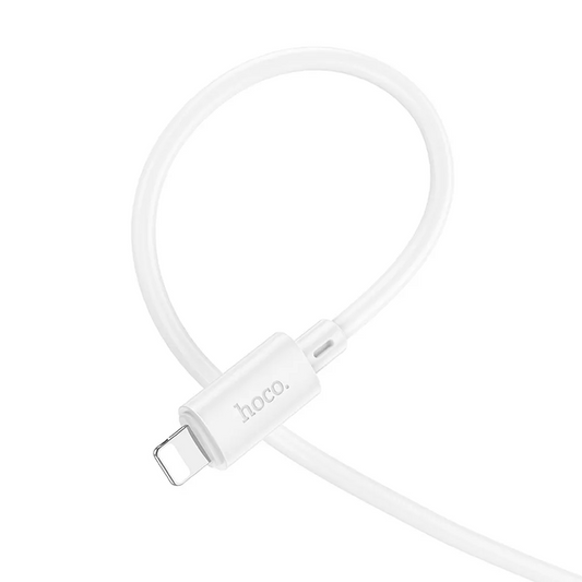USB-C til Lightning data- og opladningskabel HOCO X88, 20W, 1m, hvid
