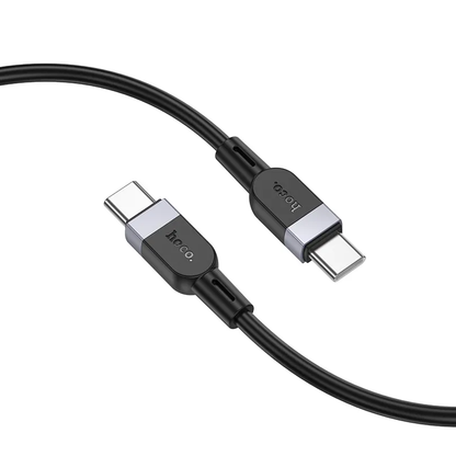 USB-C Data- og Opladningskabel - USB-C HOCO X109, 60W, 2m, Sort