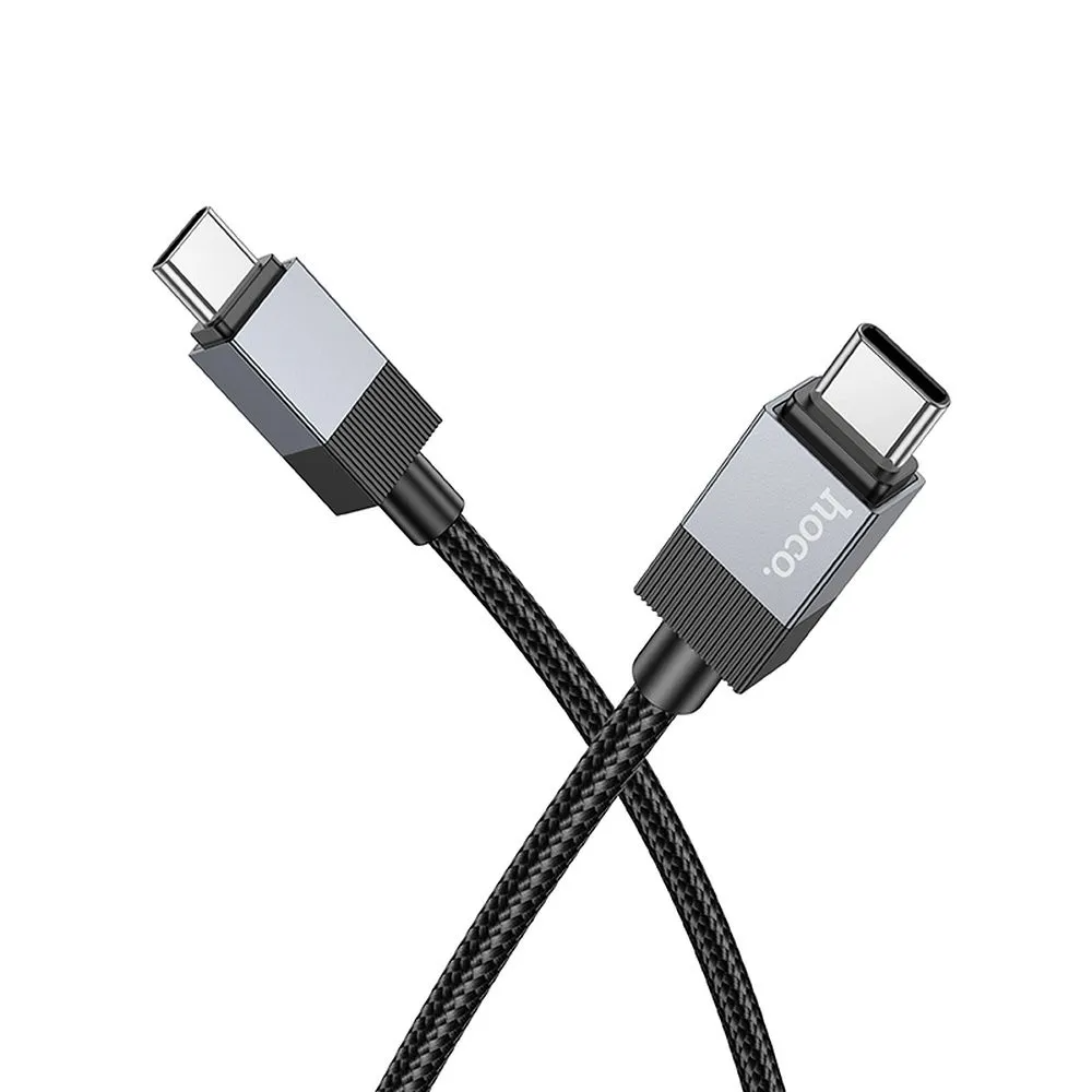 USB-C Data- og Opladningskabel - USB-C HOCO X110, 60W, 1m, Sort