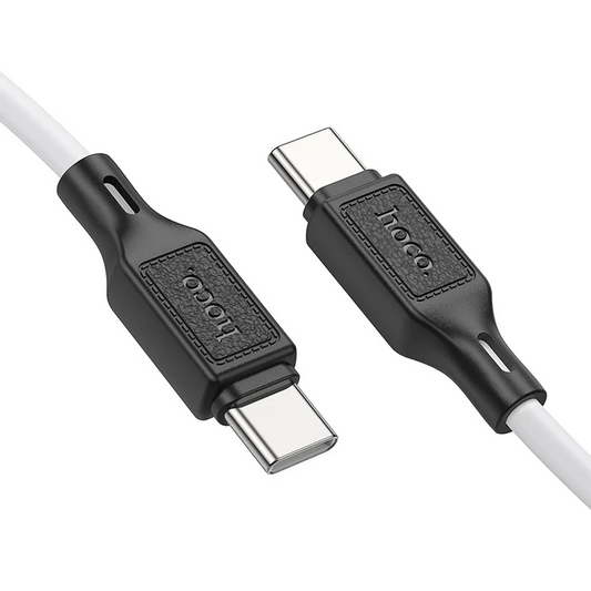 USB-C Data- og Opladningskabel - USB-C HOCO X90, 60W, 1m, Hvid