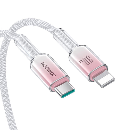USB-C til Lightning Data- og Opladningskabel Joyroom S-A42, 30W, 1,2m, Hvid