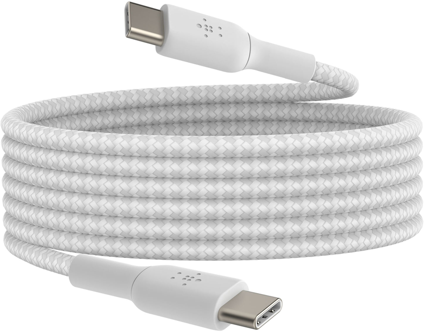USB-C Data- og Opladningskabel - USB-C Belkin BoostCharge Pro, 60W, 2m, Hvid CAB004bt2MWH
