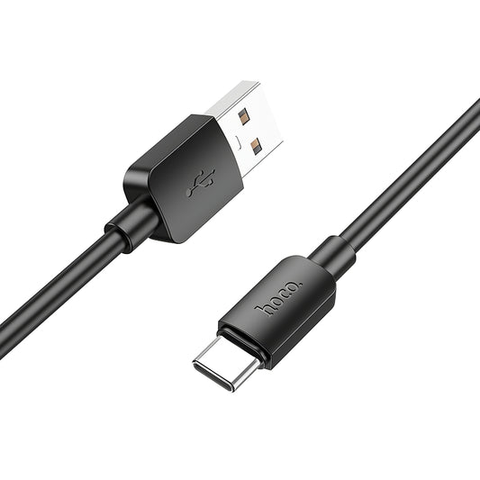 Data- og opladningskabel USB-A - USB-C HOCO X96, 27W, 1m, Sort