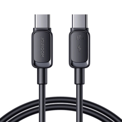 USB-C Data- og Opladningskabel - USB-C Joyroom A14, 60W, 1.2m, Sort