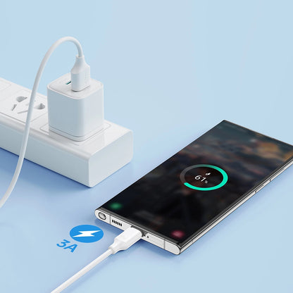 Data- og opladningskabel USB-A - USB-C Joyroom S-UC027A9, 20W, 1m, Sort