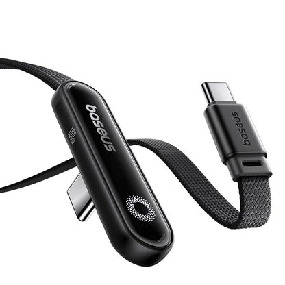 Data- og opladningskabel USB-C - USB-C Baseus MVP 3, 100W, 1m, Sort P10382500121-00