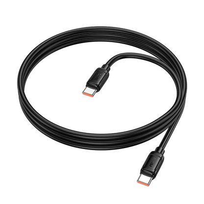 USB-C Data- og Opladningskabel - USB-C HOCO X115, 240W, 1m, Sort