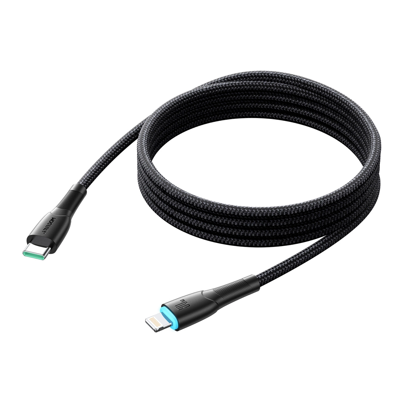 USB-C to Lightning Data and Charging Cable Joyroom S-A32, 30W, 1m, Black