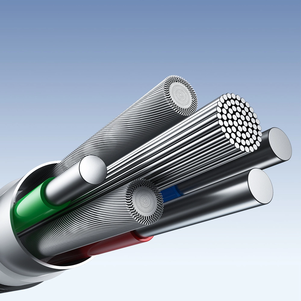 USB-A - USB-C Joyroom S-A25 Light-Speed data- og opladningskabel, 100W, 1.2m, Sort