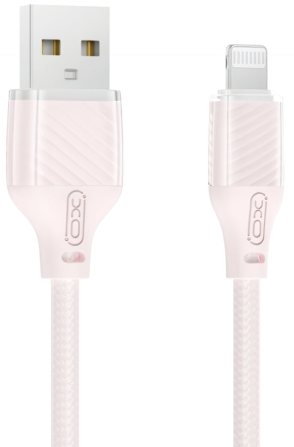 Data- og opladningskabel USB-A - Lightning XO Design NB291, 18W, 1m, Pink