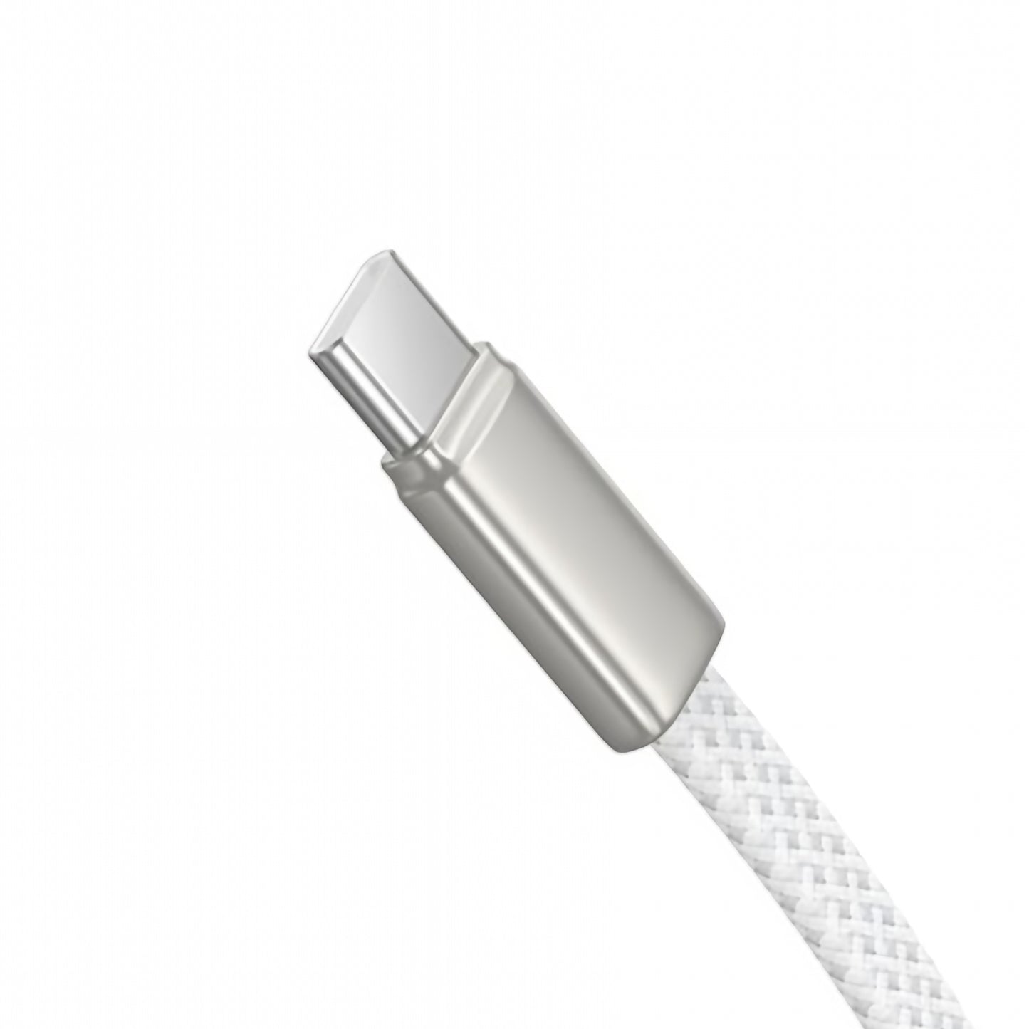 USB-C data- og opladningskabel - USB-C HOCO X125, 60W, 1m, Hvid