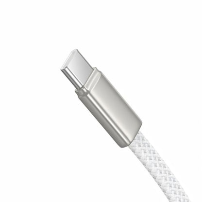 USB-C data- og opladningskabel - USB-C HOCO X125, 60W, 1m, Hvid