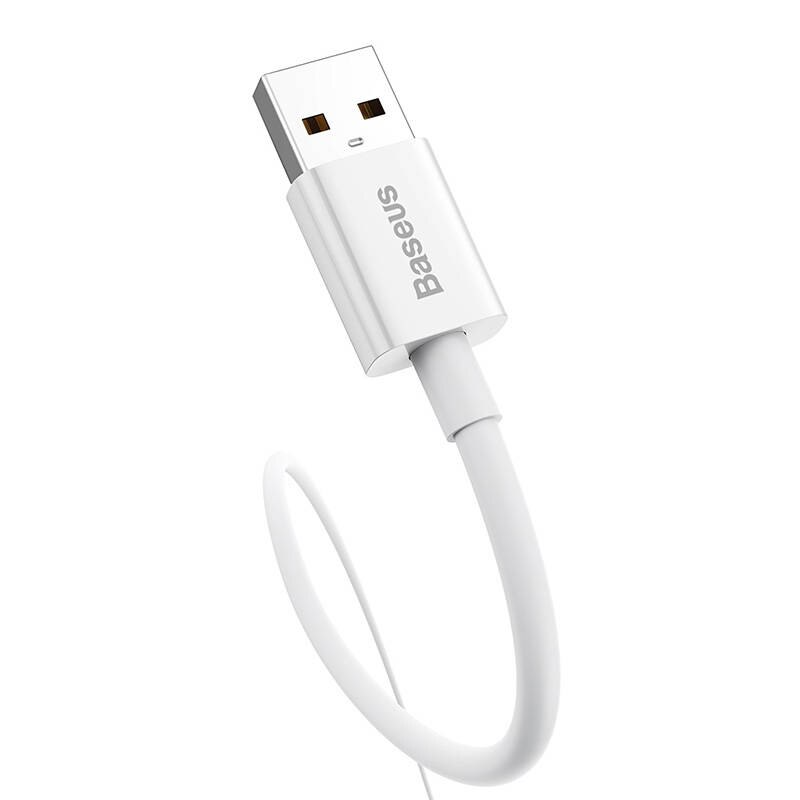 Data- og opladningskabel USB-A - USB-C Baseus Superior Series, 100W, 1m, Hvid P10320102214-01