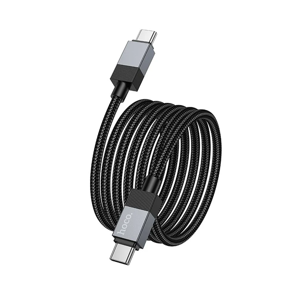 USB-C Data- og Opladningskabel - USB-C HOCO X110, 60W, 1m, Sort