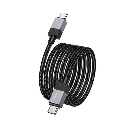 USB-C Data- og Opladningskabel - USB-C HOCO X110, 60W, 1m, Sort
