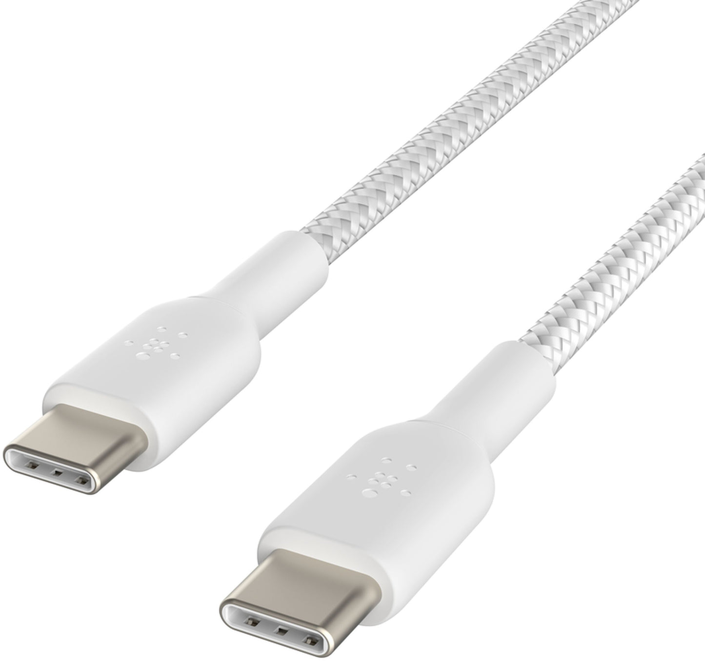 USB-C Data- og Opladningskabel - USB-C Belkin BoostCharge Pro, 60W, 2m, Hvid CAB004bt2MWH