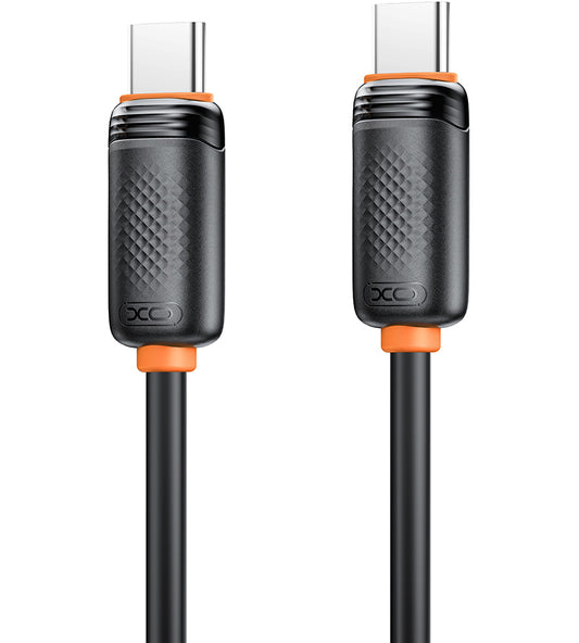 USB-C Data- og Opladningskabel - USB-C XO Design NB-Q302B, 60W, 1m, Sort