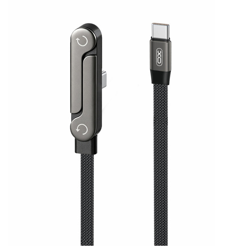 USB-C Data- og Opladningskabel - USB-C XO Design NB-Q311, 240W, 1,5m, Sort