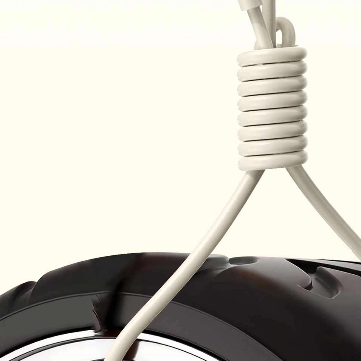 USB-A til Lightning data- og opladningskabel Dudao L7SL, 18W, 1m, Beige