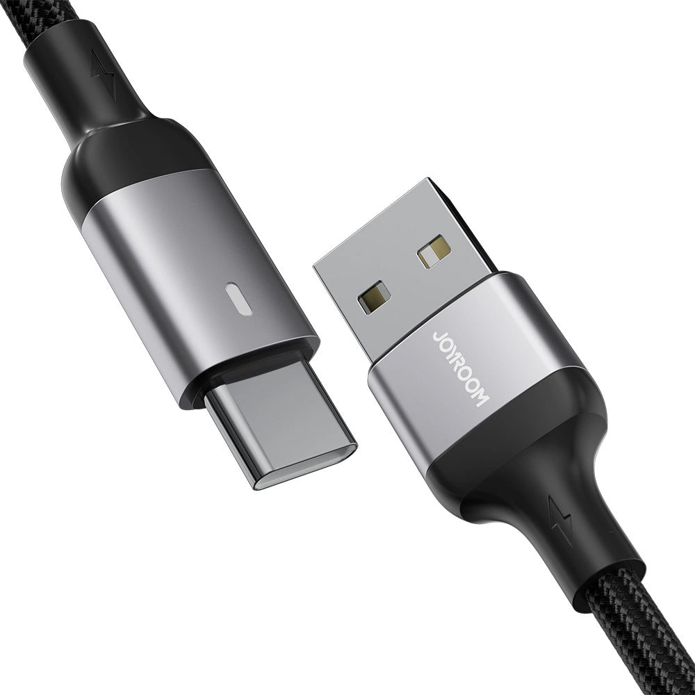 Data- og opladningskabel USB-A - USB-C Joyroom A10, 18W, 1,2m, Sort