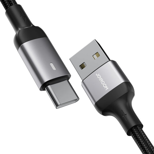 Data- og opladningskabel USB-A - USB-C Joyroom A10, 18W, 1,2m, Sort