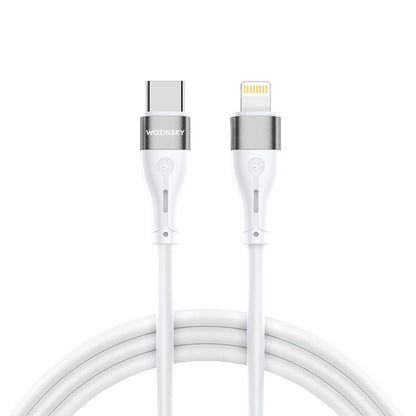 USB-C to Lightning Data and Charging Cable WZK WSTCL1, 27W, 1m, White