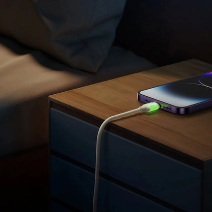 Data- og opladningskabel USB-C - Lightning Joyroom S-A53, 30W, 1,2 m, Beige