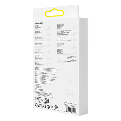 Data- og opladningskabel USB-A - USB-C Baseus Explorer, 100W, 1m, Lilla CATS010405