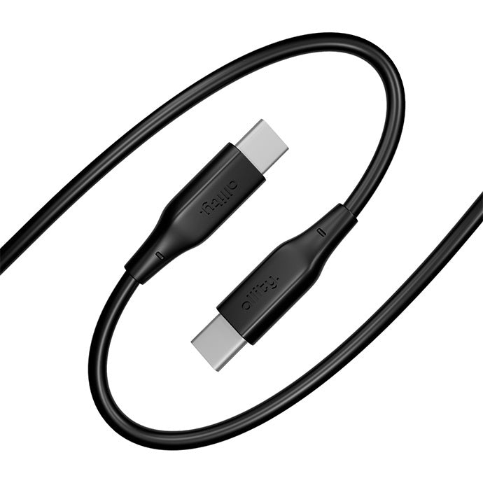 USB-C Data og Opladningskabel - USB-C Allity. AUC-02, 100W, 1m, Sort