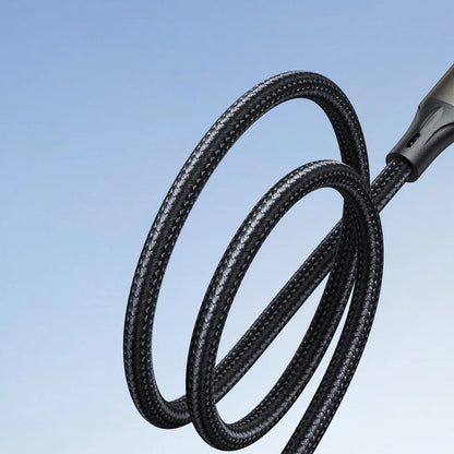 USB-C Data- og Opladningskabel - USB-C Joyroom S-A25 Light-Speed, 100W, 1.2m, Sort