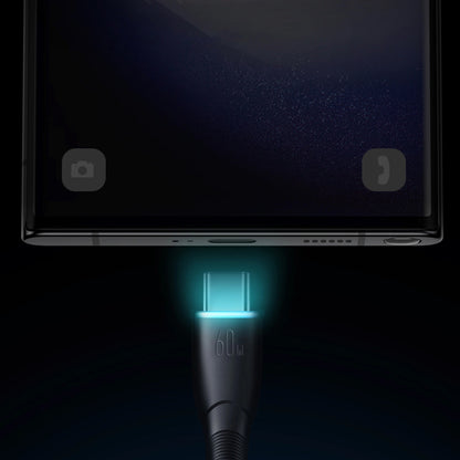 USB-C data- og opladningskabel - USB-C Joyroom S-A32, 60W, 1m, Sort