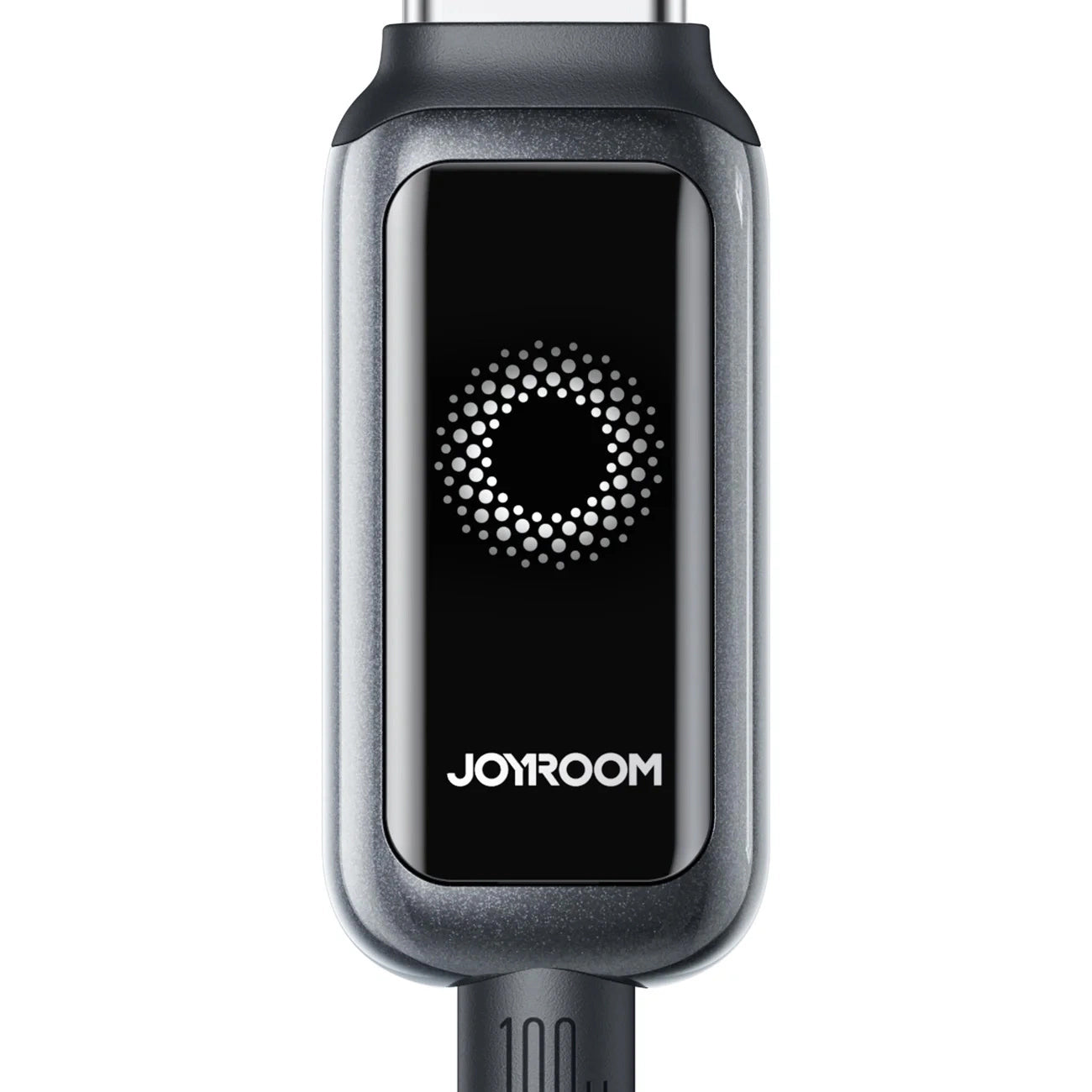 USB-C data- og opladningskabel - USB-C Joyroom S-A55 StarFlight Display, 100W, 1.2m, Sort
