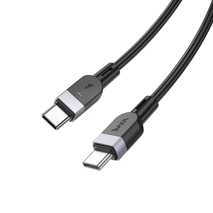 USB-C Data- og Opladningskabel - USB-C HOCO X109, 60W, 2m, Sort