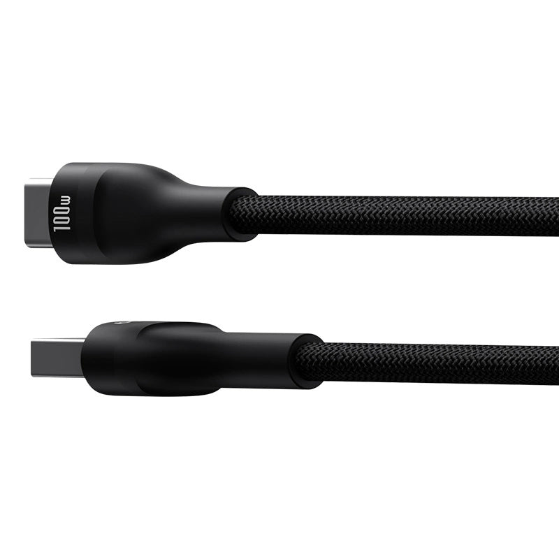 USB-A til USB-C data- og opladningskabel Baseus Flash Series II, 100W, 2m, Sort P10311804111-01