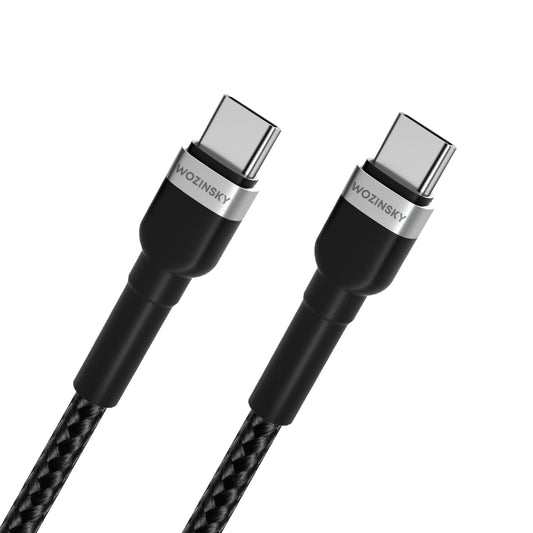 USB-C Data- og Opladningskabel - USB-C WZK WNBCC2, 65W, 2m, Sort