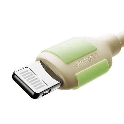 Data- og opladningskabel USB-C - Lightning Joyroom S-A53, 30W, 1,2 m, Beige