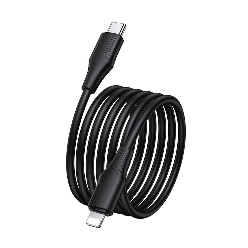 Data- og opladningskabel USB-C - Lightning HOCO X124, 27W, 1m, Sort