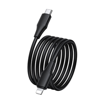 Data- og opladningskabel USB-C - Lightning HOCO X124, 27W, 1m, Sort