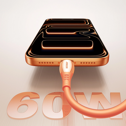 Data- og opladningskabel USB-C - USB-C Joyroom S-A59 Vibrant, 60W, 1.2m, Orange