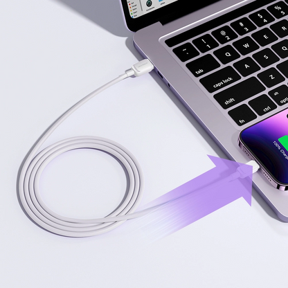USB-A til Lightning data- og opladningskabel Joyroom S-A14, 18W, 1,2m, hvid