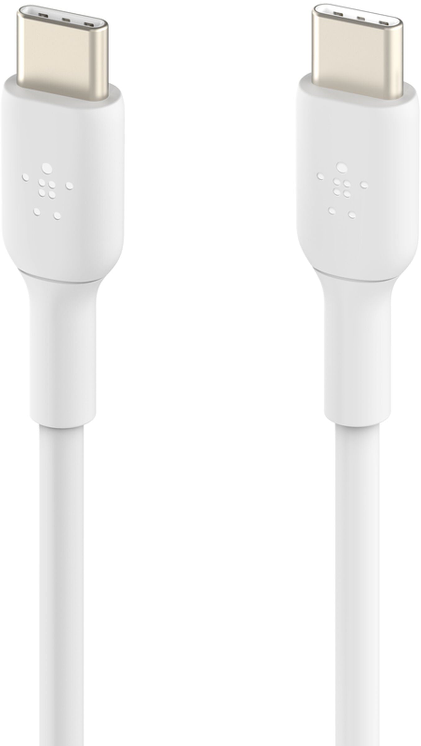 USB-C Data- og Opladningskabel - USB-C Belkin BoostCharge, 60W, 2m, Hvid CAB003bt2MWH