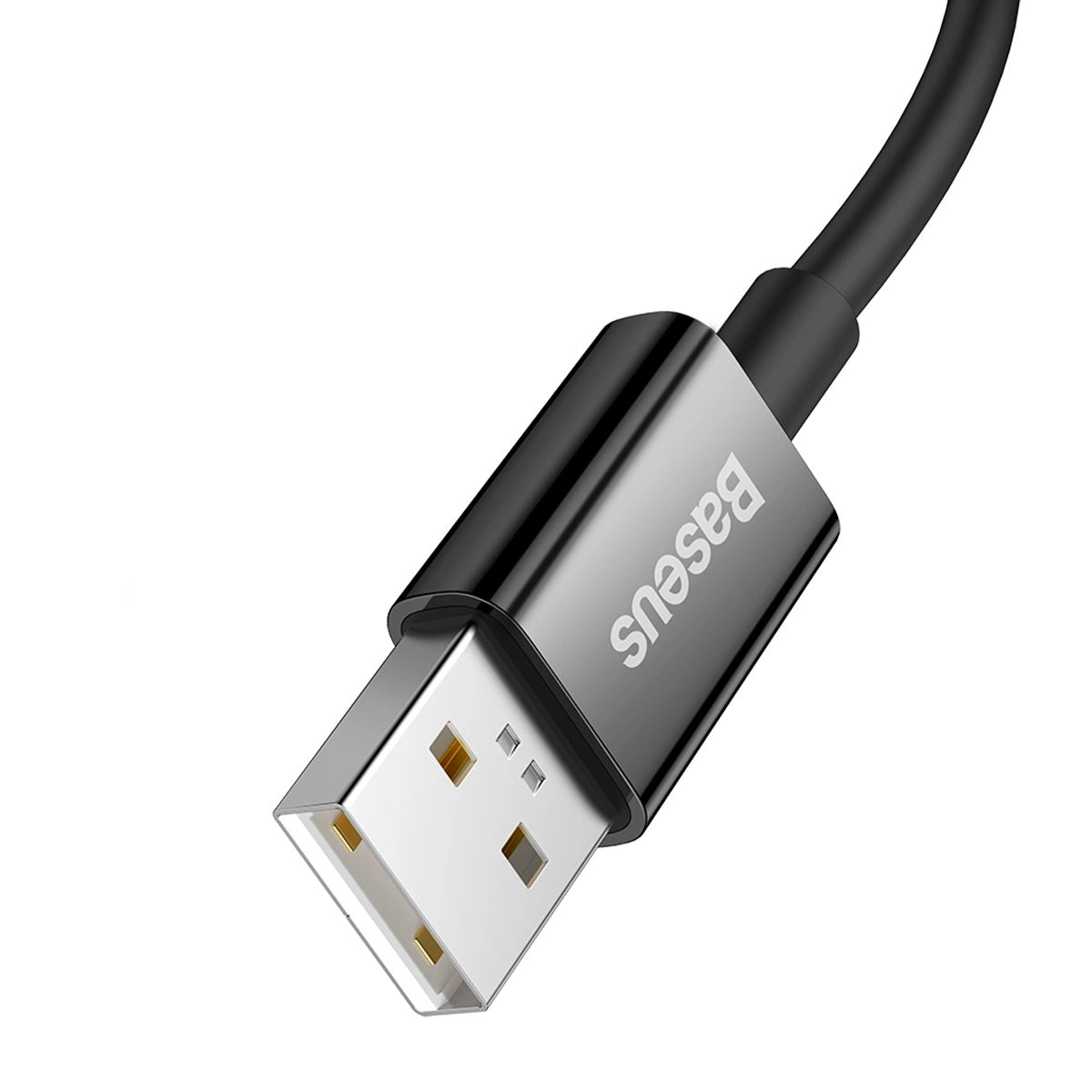 Data- og opladningskabel USB-A - USB-C Baseus Superior Series, 65W, 2m, Sort CAYS001001