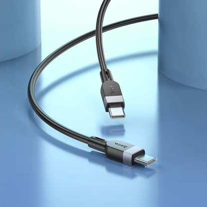USB-C Data- og Opladningskabel - USB-C HOCO X109, 60W, 2m, Sort