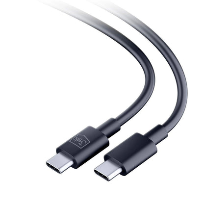 USB-C Data- og Opladningskabel - USB-C 3MK Hyper, 100W, 1.2m, Sort