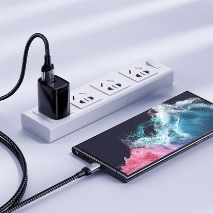 Data- og opladningskabel USB-A - USB-C Joyroom A10, 18W, 1,2m, Sort