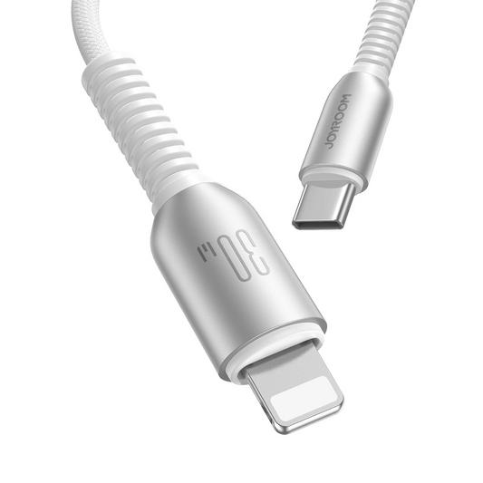Data- og opladningskabel USB-C - Lightning Joyroom S-A51, 30W, 1.2m, Grå