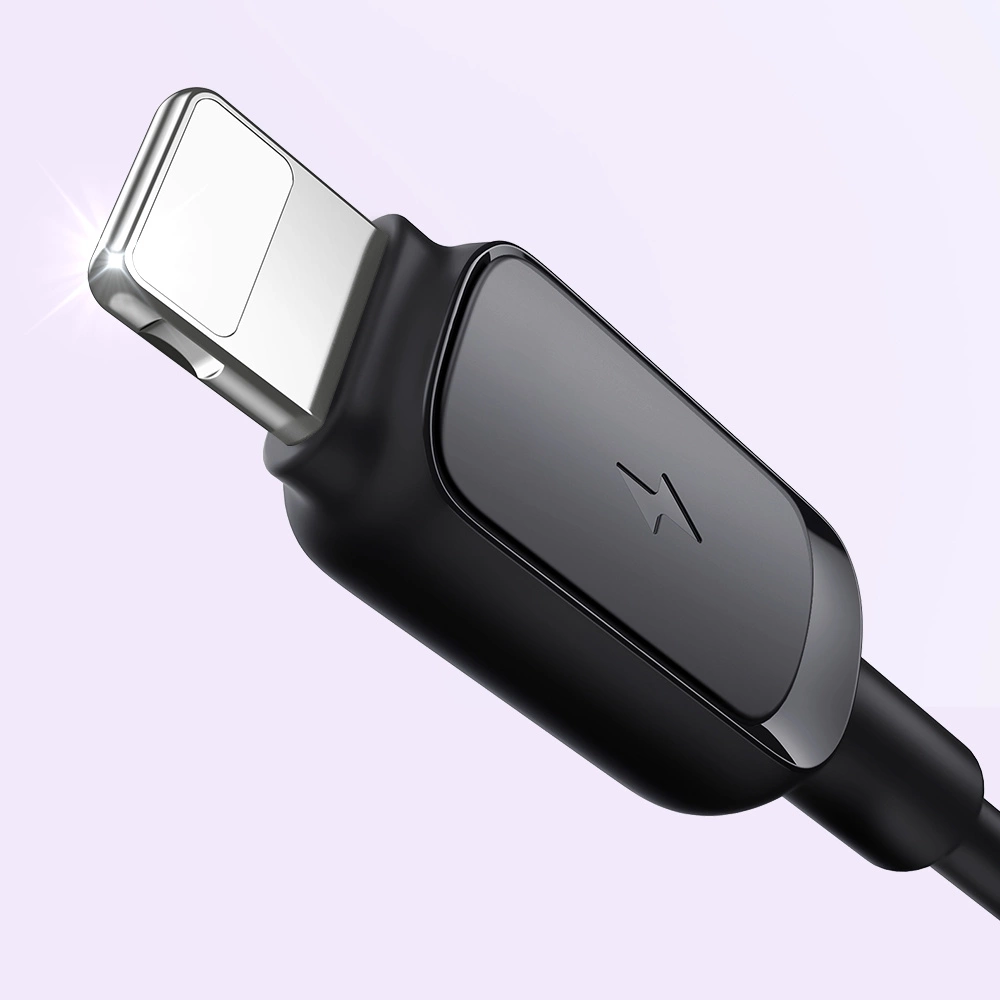 USB-A til Lightning data- og opladningskabel Joyroom S-A14, 18W, 1,2m, sort