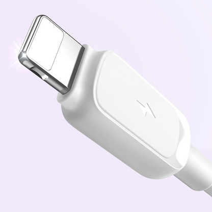 USB-A til Lightning data- og opladningskabel Joyroom S-A14, 18W, 1,2m, hvid