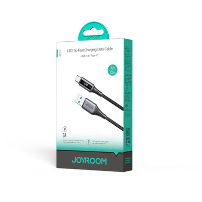 Data- og opladningskabel USB-A - USB-C Joyroom S-A60 StarTalk, 18W, 1,2 m, Sort